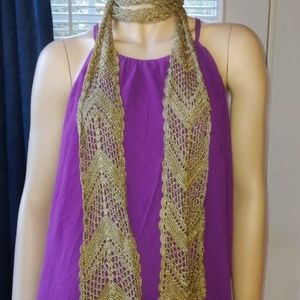 Cute purple cocktail dress